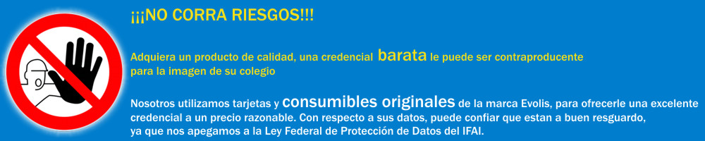 CREDENCIALES EN PVC, SERVICIO DE IMPRESION DE CREDENCIALES EN PVC EN EL DF